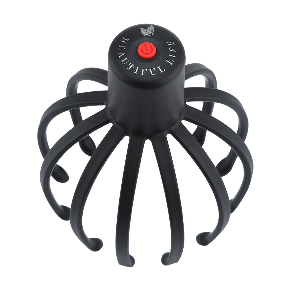 Elektrische Head Massager Octopus Klauw Hoofdhuid Massager Stress Relief Therapeutische Stress En Haar Stimulatie Handsfree