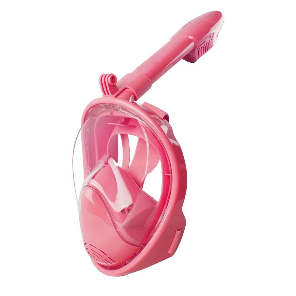 Kids Unisex Snorkel Diving Mask Swimming Full Face Snorkeling Masks Child Underwater Scuba Anti Fog Snorkel Scuba Equipment Set