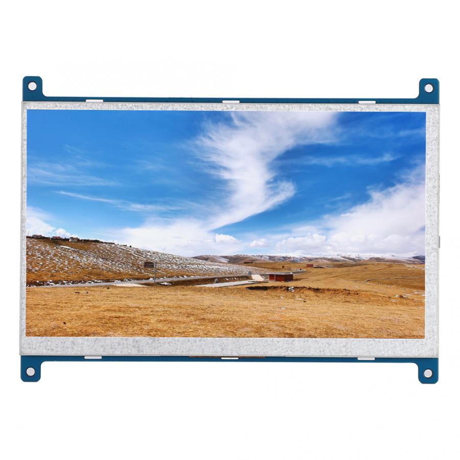 7in Monitor Display IPS Wide Angle High-Definition LCD Chassis for AIDA64 1024x600 Monitor Display