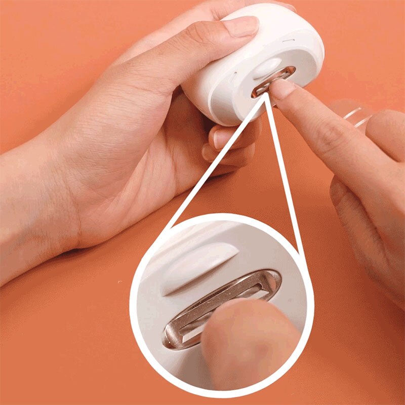 Xiaomi – coupe-ongles électrique automatique, coupe-ongle avec lumière, manucure pour bébé adulte, ciseaux de soins, outils pour le corps