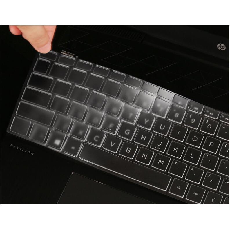 For HP ENVY X360 13 15 Inch For Fingerprint Reader Type TPU Transparent Keyboard Protector Film Cover US Layout