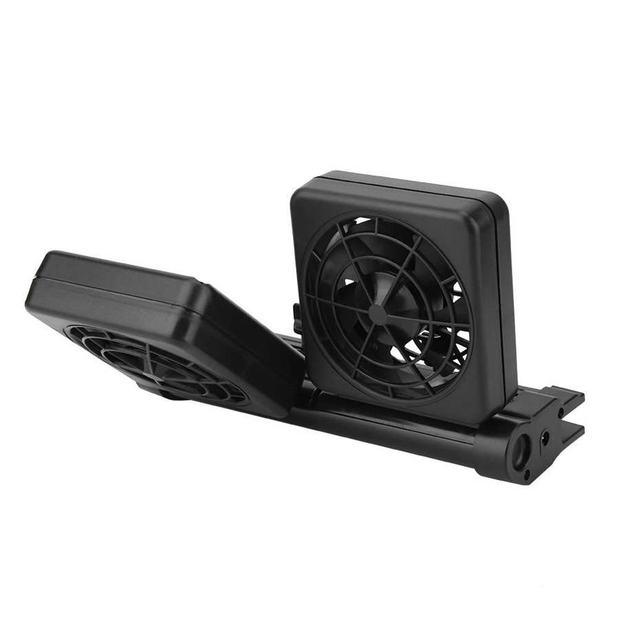 Aquarium Marine Tropic Chillers Mini Koelventilator Dubbele Vis Tank + Adapter