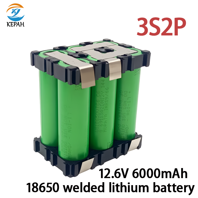 Neuer 2 s1p 3 s2p 4 s1p 4 s2p 5 s1p 5 s2p 18650-vtc6 Akku kunden spezifisches Batteries ch weißen 3000mAh/6000mAh Akku 7,4 V bis 25,2 V.: Grau