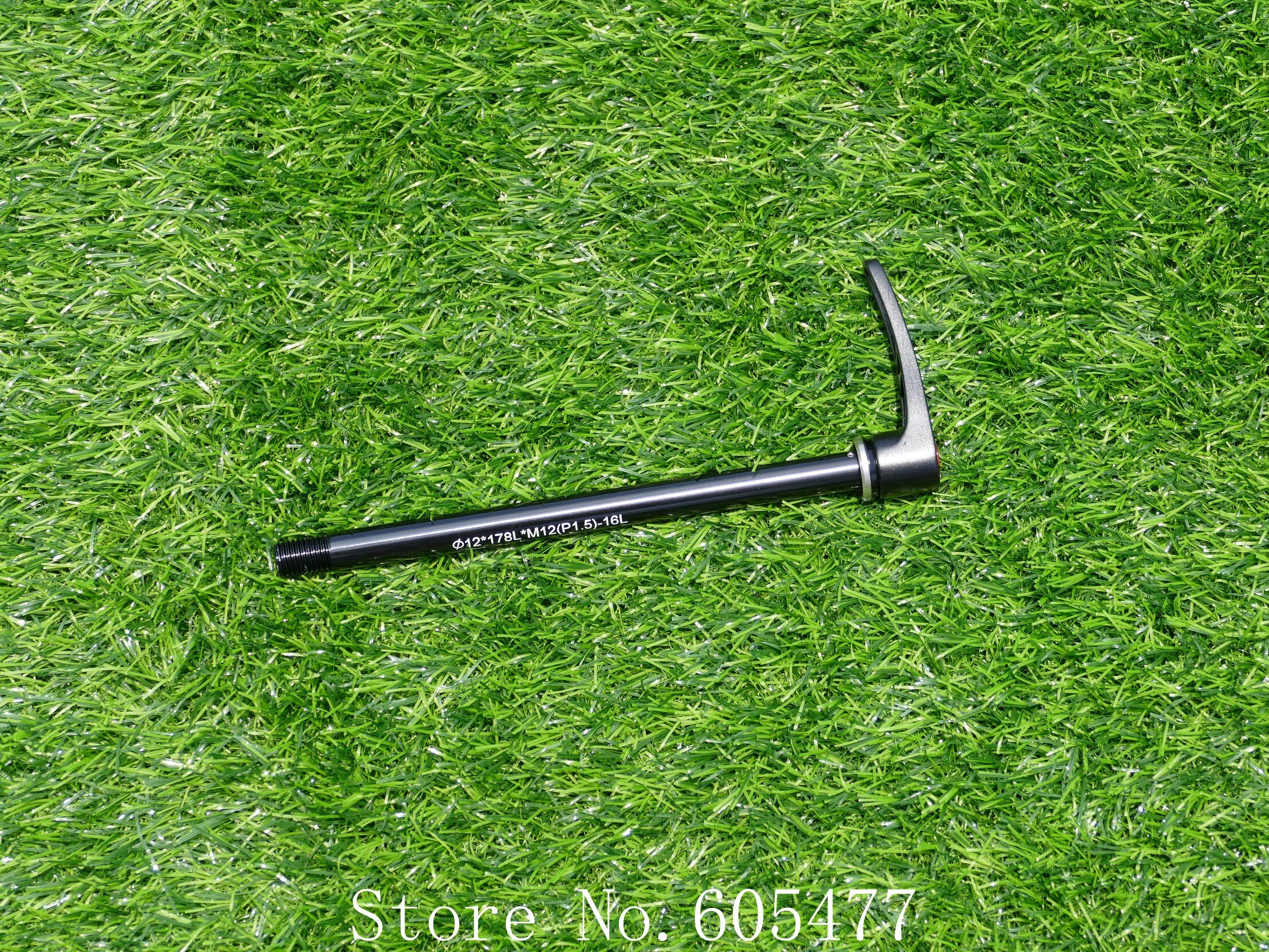 Brand Axle for Bike Frame Wheel Material : Alloy Thru-axle 148mm * 12mm For Rear Fork Hub spacing : 148mm