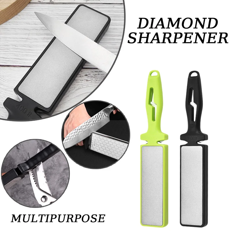 Double Sided Knife Sharpene 1pc Household Kitchen Knife Handheld 5 in1 Knife Sharpener Multifunctional Tools Household VIE LENTE
