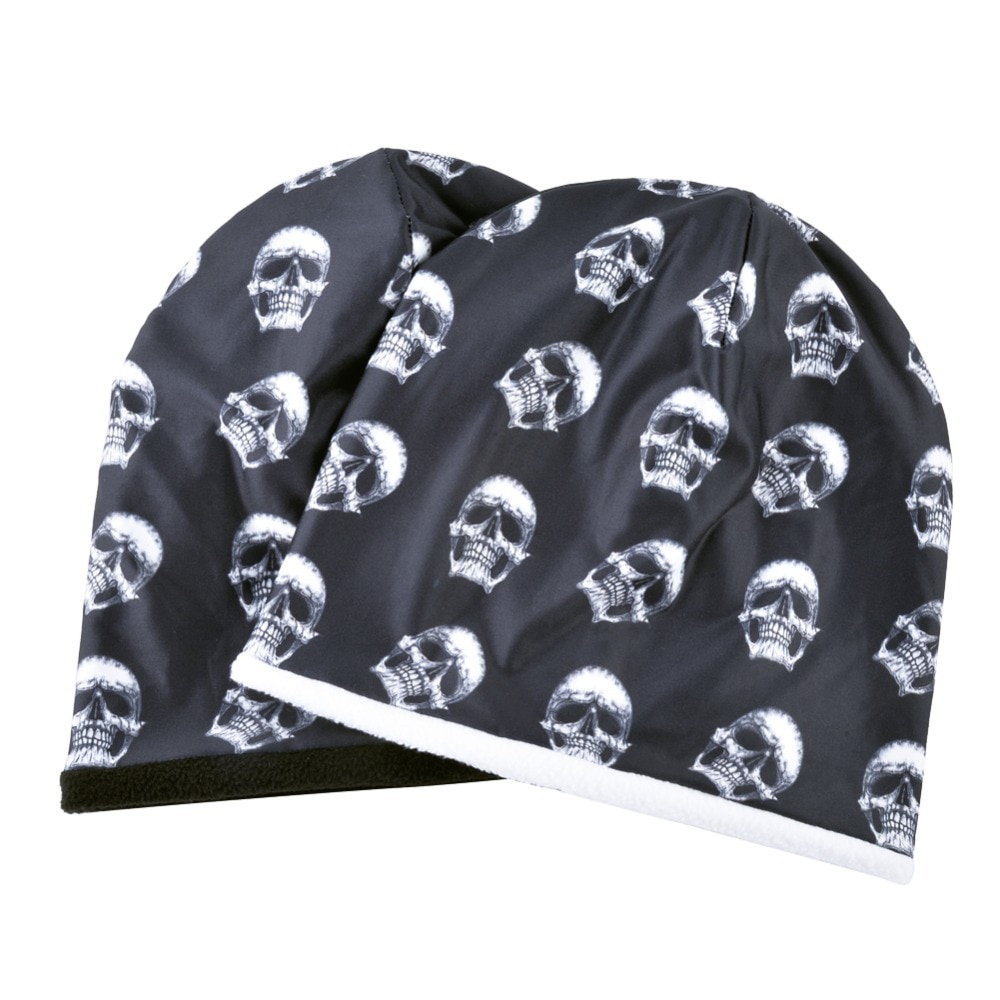 super kule hodeskalle mønster hattemaker til menn og kvinner personlighet 3d trykk hofte hopp caps unisex vinter varme skullies beanies gorros