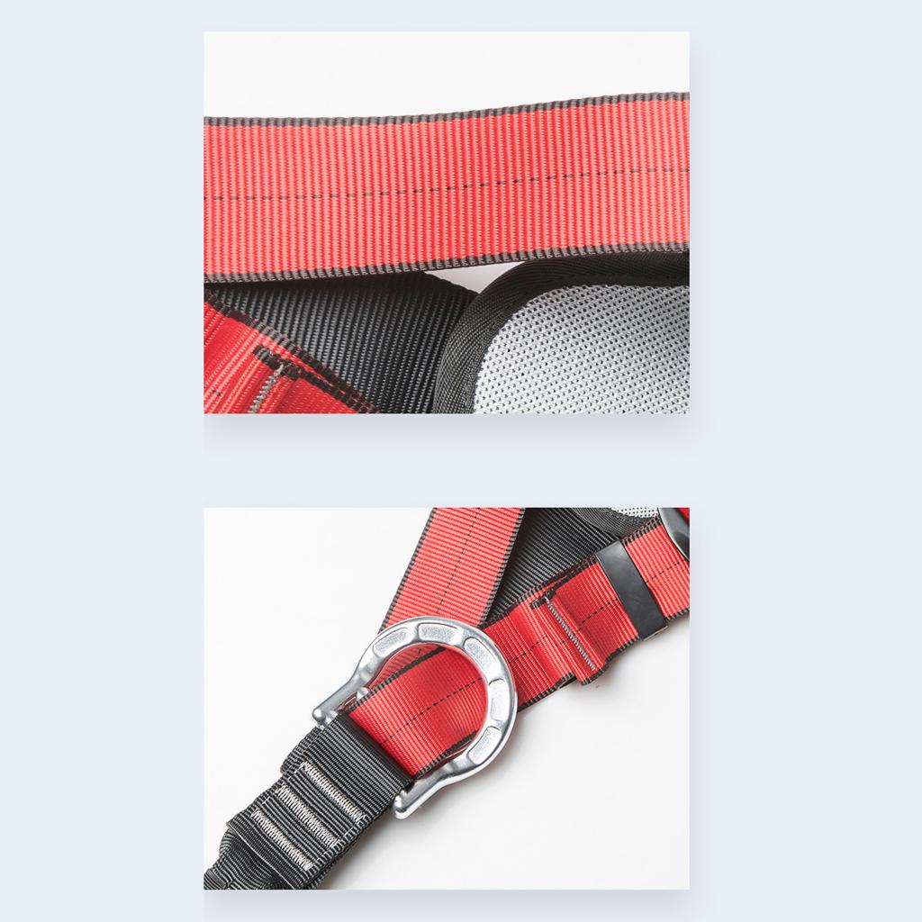 Outdoor Rock Climbing Tree Caving Rappelling on Whole Body Safety Harness Belt Climbing Accessories
