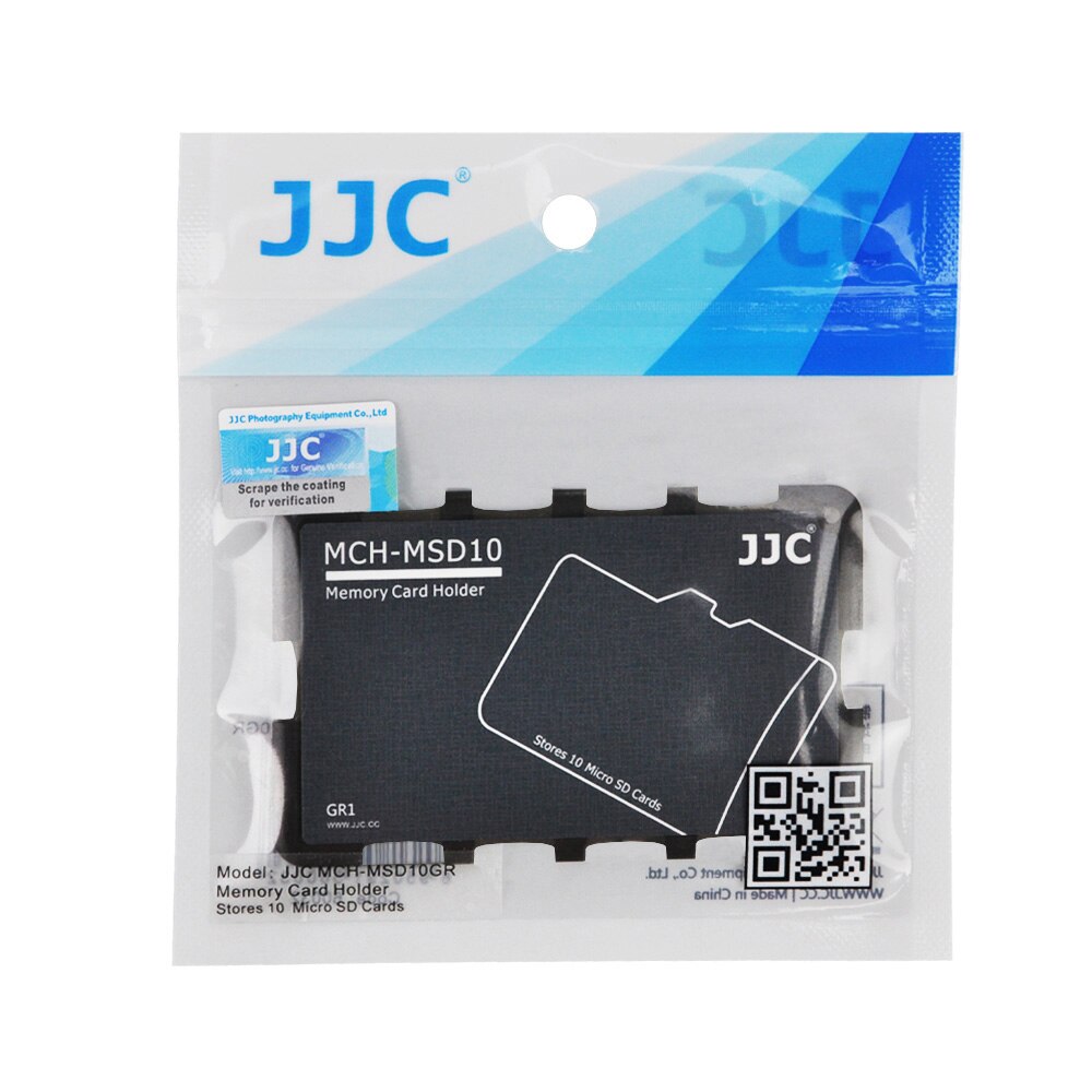 JJC Slim etui na kartę pamięci Anti-Shock Anti-Fall i Scratch odpowiednie dla kart SD/Micro SD/TF dla entuzjastów fotografii