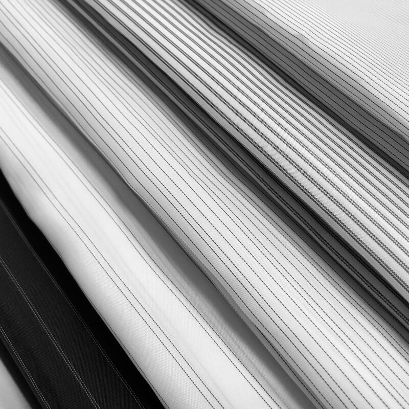 1 m *1.5 Yarn-Dyed Polyester Taffeta Stripe Suit Jacket Inside The Fabric Bags Lining Fabric