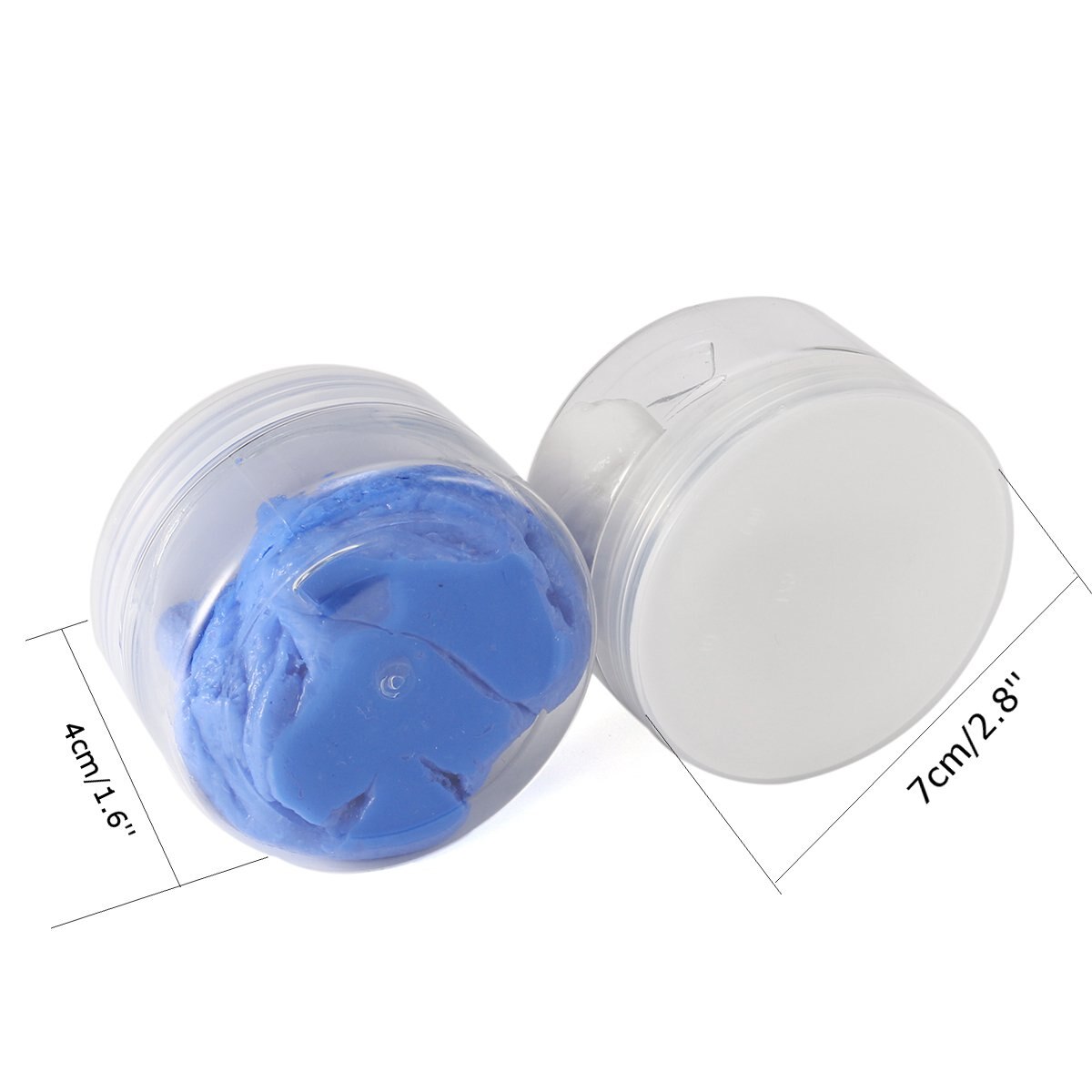 2pcs 200g Silicone Putty Mould Making Silicone Putty RTV Food Safe Sugarcraft For Dental Molds Rubber Soil