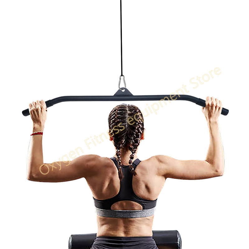 29/39/48 Inch Lat Pulldown Bar Bijlagen Voor Kabel Machine Katrol Systeem Biceps Triceps Back Workout Home Gym Fitness lat Bars