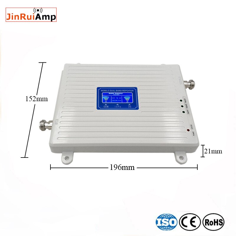 Gsm Repeater 2G 3G 4G Cellulaire Signaal Versterker Dual Band 900 1800 En 900 2100 Gsm 3G Lte Mobiele Telefoon Signaal Repeater