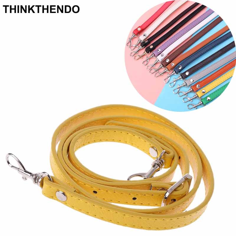 120cm couro do plutônio bolsa de ombro alça diy bolsa alça bolsas cintos cinta sacos acessório