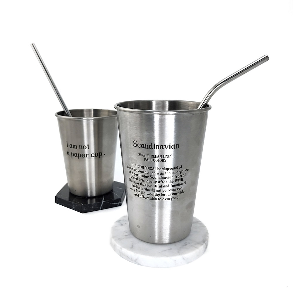 6 millimetri di Larghezza di Paglia Riutilizzabile in Metallo impostato Paglia Bolla Cannucce Tè 304 in Acciaio Inox Cannucce di trasporto libero