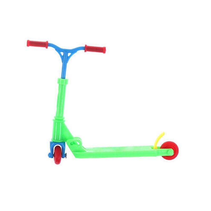 Simulatie Mini Vinger Scooter Model Kinderen Educatief Twee-Wiel Scooter Speelgoed Plastic