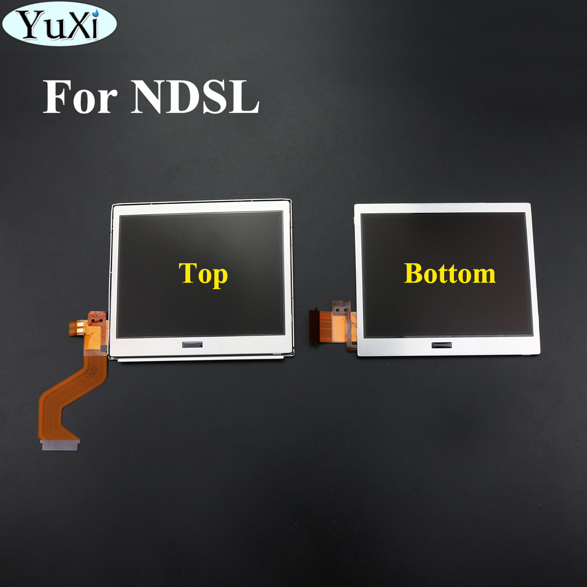 Pantalla LCD superior inferior para Nintendo DS Lite NDS NDSL NDSi nueva pieza de repuesto para consola de juegos 3DS LL XL, 1 ud.