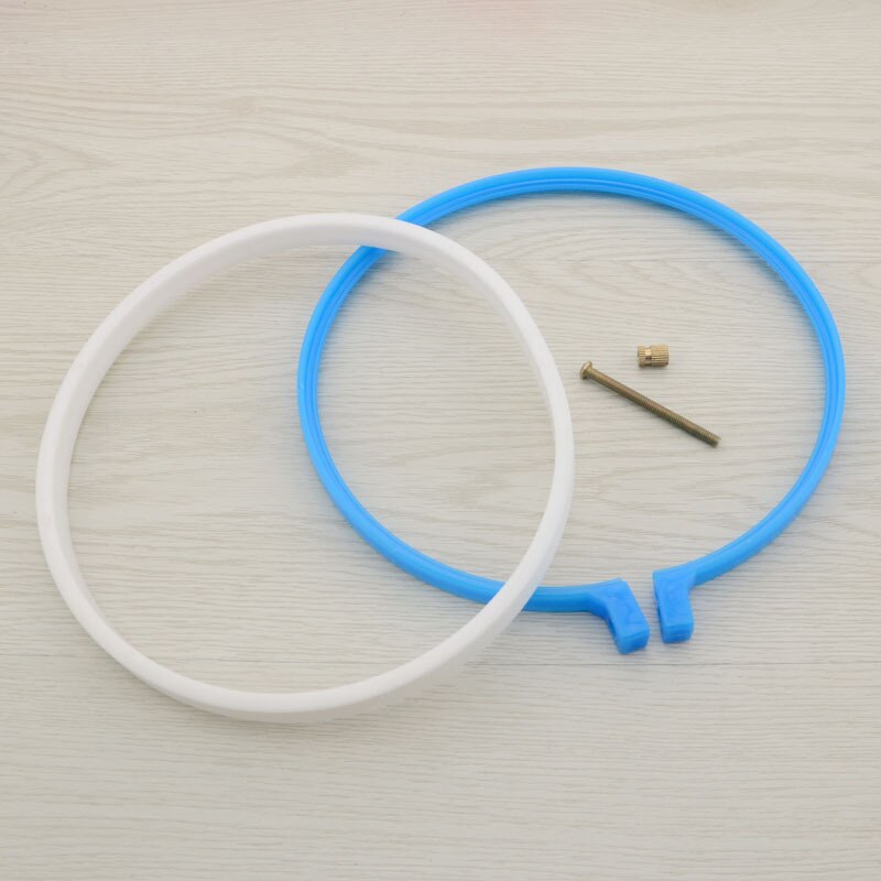 Stitching Accessories Cross Adjustable Plastic Embroidery Circle Hoop Ring Frame DIY Patchwork Accessories Household Supply
