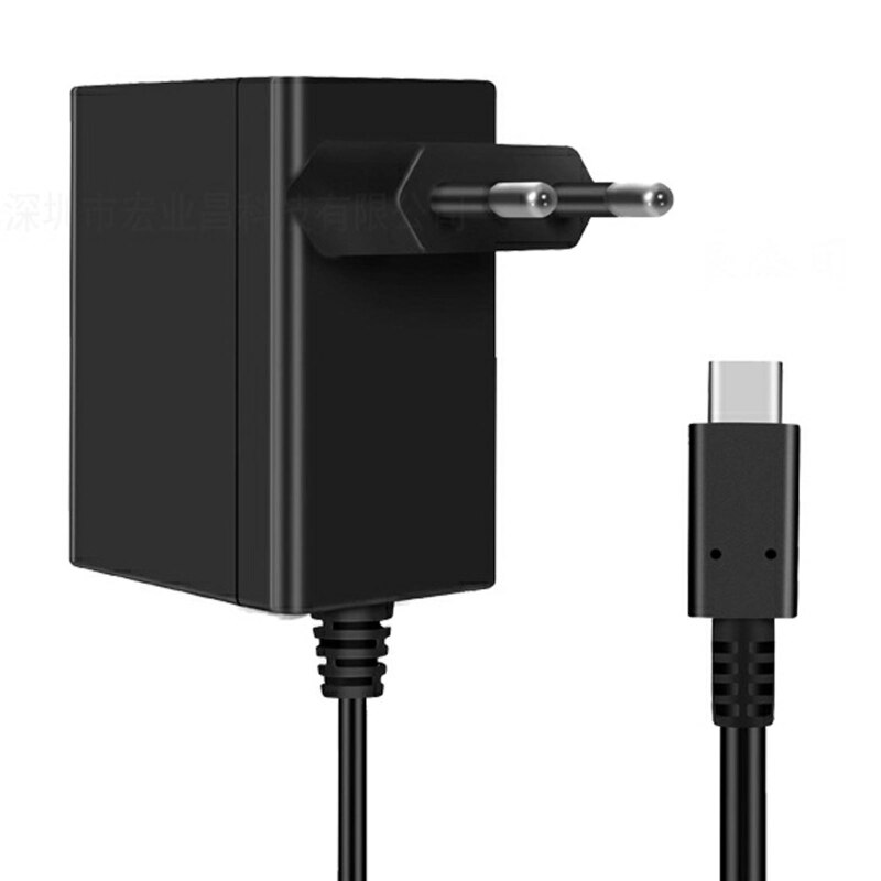 EU/US Plug AC Power Adapter 5V 1.5A 15V 2.6A Type C Fast Charger for Nintendo- Switch Cellphone Tablet Mobile Phone