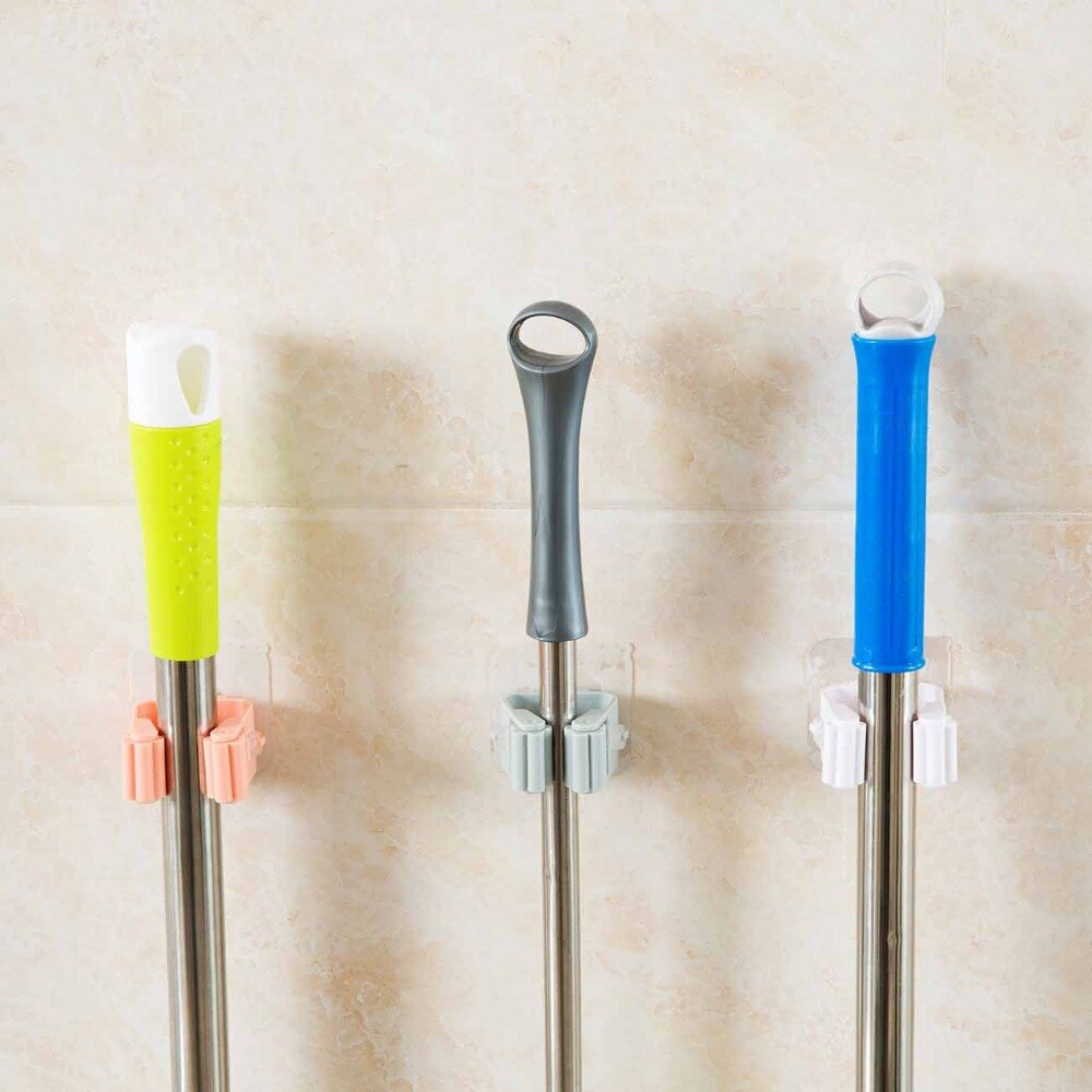 OTHERHOUSE – pince à balai pour parapluie, crochet mural, support de rangement, outils d&#39;organisation de salle de bain