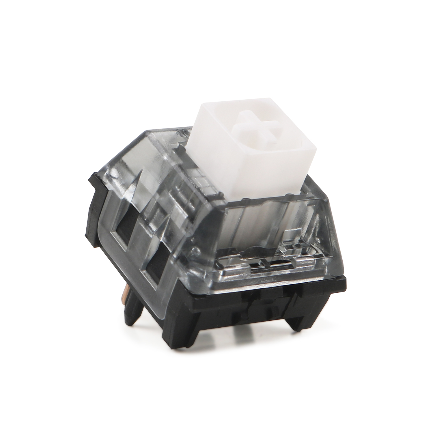Keypro kailh-boks, kongelig marineblå, jadepink, krystal, tung boks, 3- bens kontakter,  ip56 vandtætte, kompatible cherry mx-kontakter: Grå / Rød kontakt
