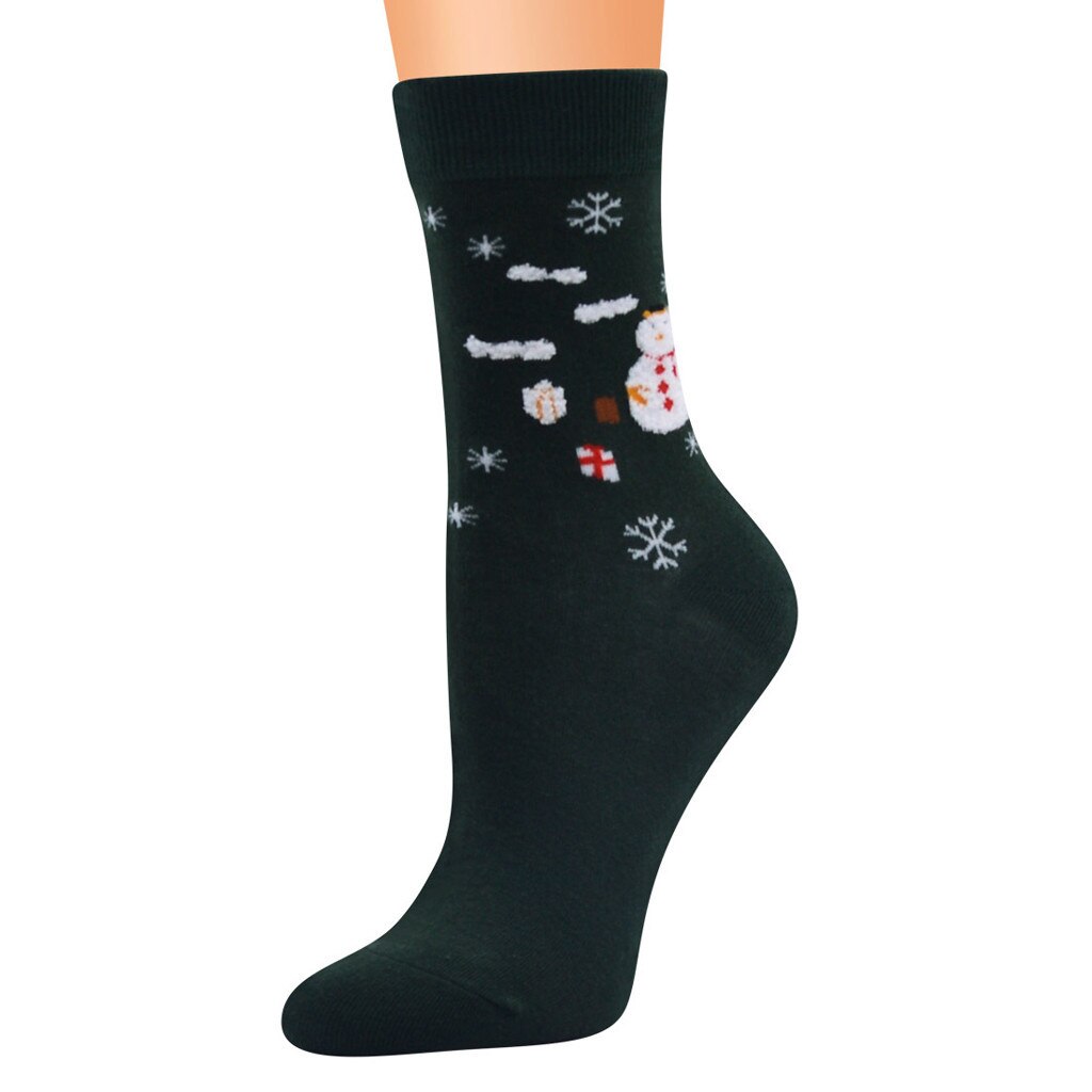 Happy Socks Women Unisex Christmas Vintage Cashmere Funny Long Sock Kawaii Comfortable Socks Носки Женские