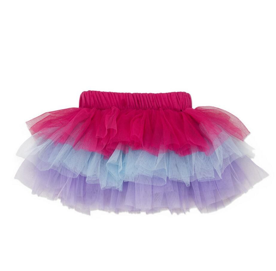 1pc bebê menina tutu saia 6 camadas de malha macia tule saias 4 cores 1st festa aniversário do bebê vestir fotografia prop