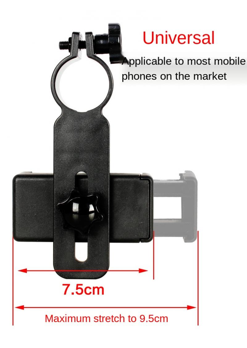 Biological Microscope Phone Holder Mobile Phone Bracket Multifunctional Photography Eyepiece Phone Stand Holder Connection