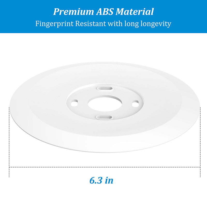 LINGYOU Wall Plate for Google Nest Thermostat Practical and Stylish Decoration Bracket Mount