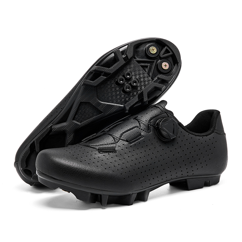 Zapatillas de ciclismo para hombre, zapatos antideslizantes y transpirables con Clip, calzado para bicicleta de montaña, calzado de ciclismo con tacos SPD autoblocantes para Shimano