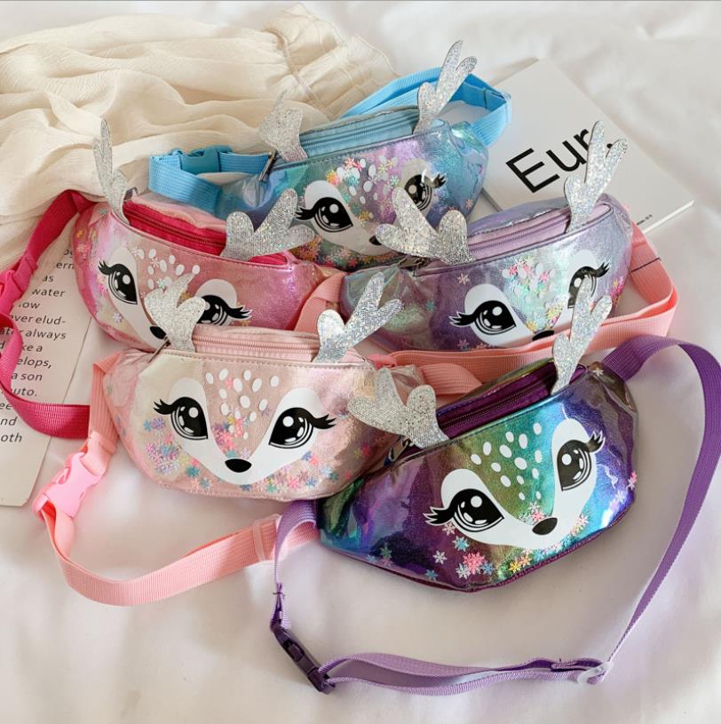 Mooie heuptas met cartoon dierenprint, leuk feesttasje voor dames en meisjes