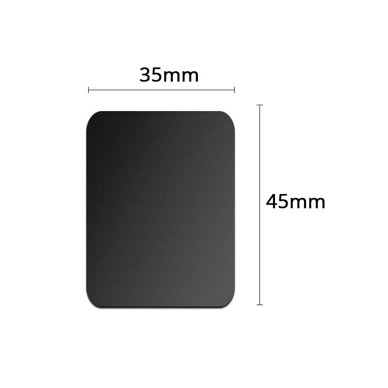 Magnetic Metal Plate For Magnetic Car Phone Holder Stand Universal Iron Sheet Sticker Stand Mobile Phone Magnet Holder Mount: Sky Blue