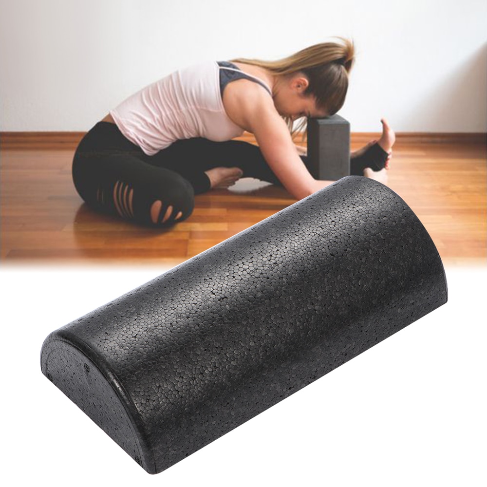 1pc Yoga colonna Pilates semicircolare rullo leggero morbido Physio massaggio esercizio Trigger Point schiuma strumento Fitness