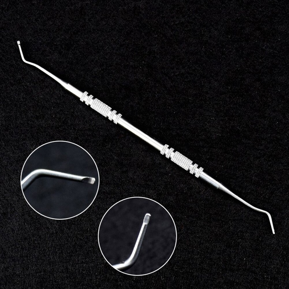 Outil propre portatif Durable de soin personnel de voyage d'art d'ongle d'acier inoxydable de Salon à la maison de glissement manuel