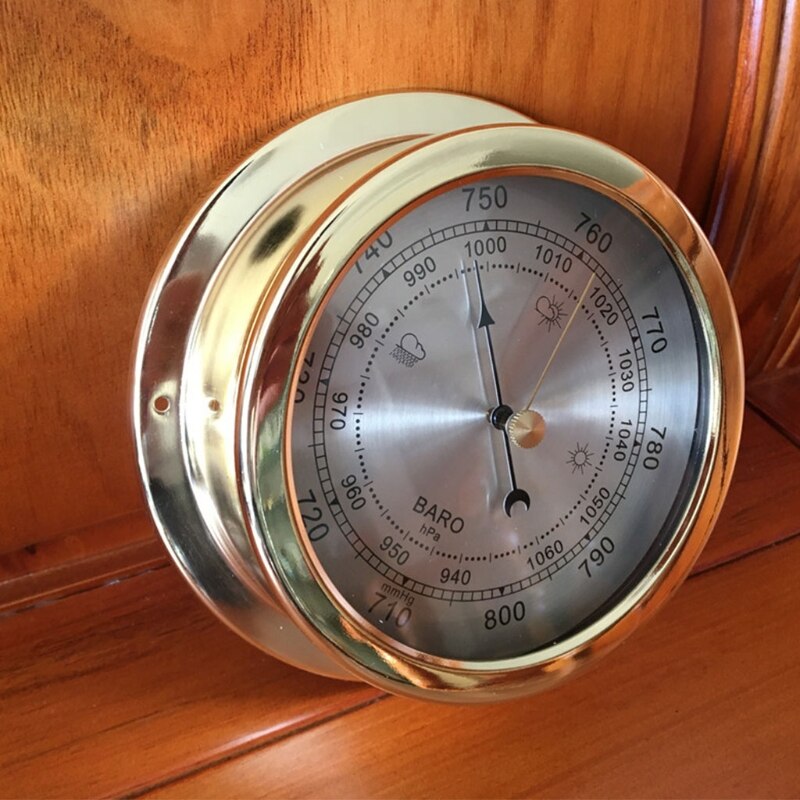 Zauberstab Montiert Barometer Luftdruck Überwachung Instrument Genaue nasser Vorhersage mmHg/hPa nasser Vorhersage