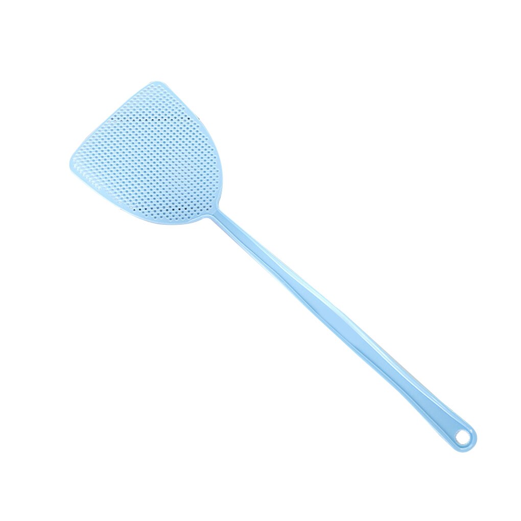 Fly Swatter Soft Manual Plastic Long Handle Mosquito Insects Bugs Pest Swatter for Home Kitchen: 1
