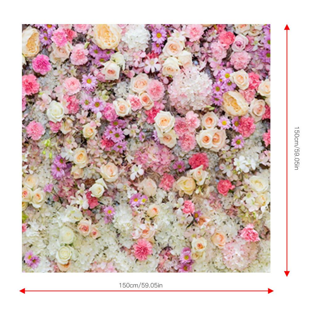 150 cm Mehrfarbig Blume Zauberstab Baby Fotografie Kulissen Tuch Party Ateliers Dekoration für dekoration in Ateliers: Rosa