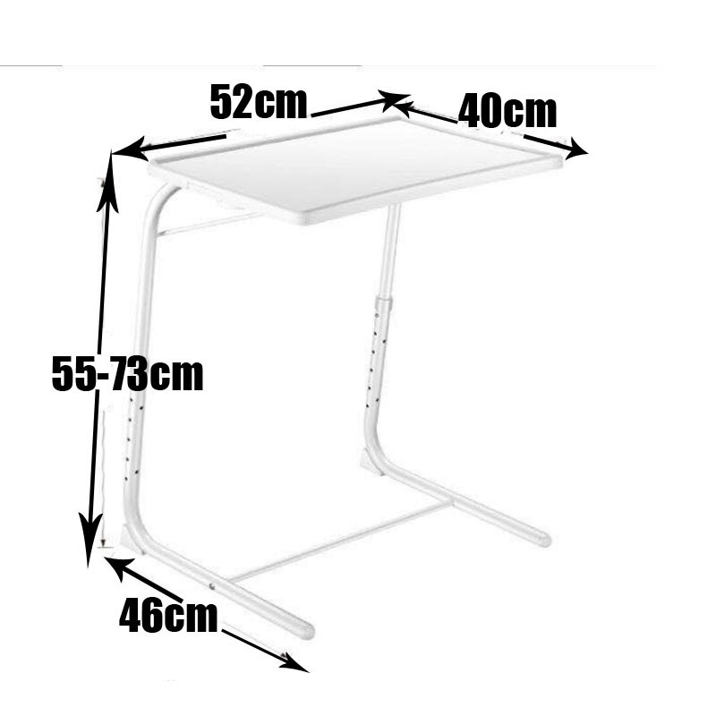 Computer Table Adjustable Portable Laptop Desk Rotate Laptop Bed Table Can be Lifted Standing Desk