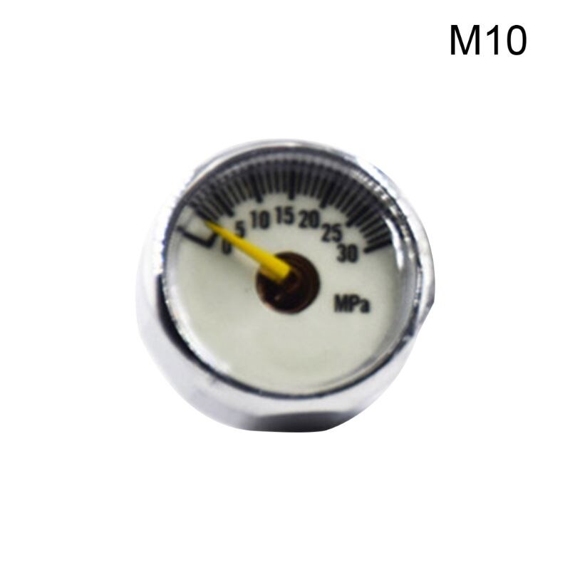 Lichtgevende luchtcompressormeter pneumatische hydraulische vloeistofdrukmeter 0-5/10/30/40 mpa: M10-30