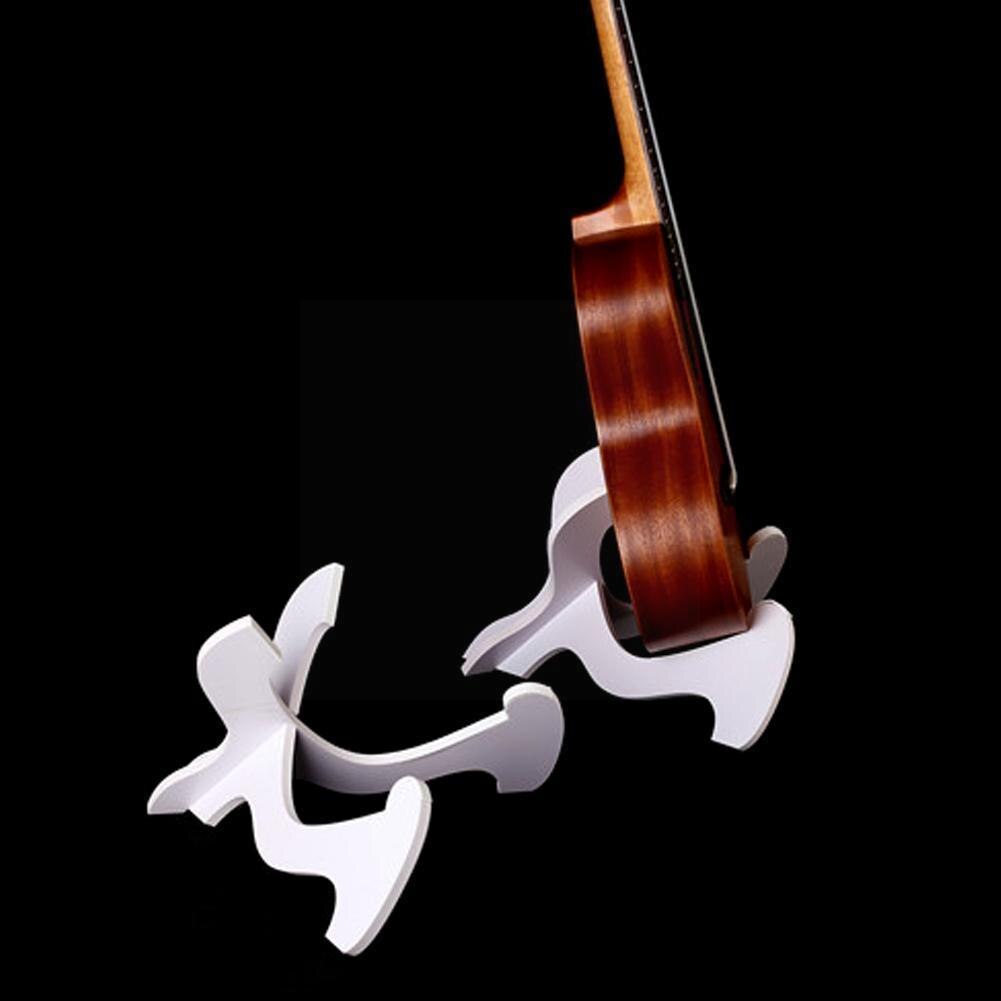Accesorios de guitarra plegable de madera dura, bajo de PVC, Banjo plegable, accesorios de violín, soporte de mandolina, ukelele Holde