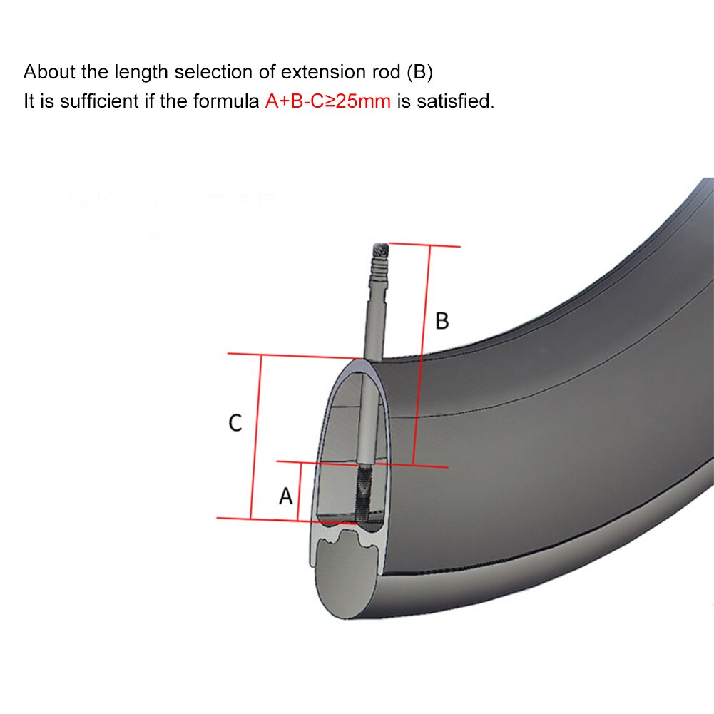 45Mm 80Mm Bike Presta Valve Extender Fiets Buis Valve Extenders Inner Tyre Kleppen Extension Voor Road Fixed Gear bike Tyre