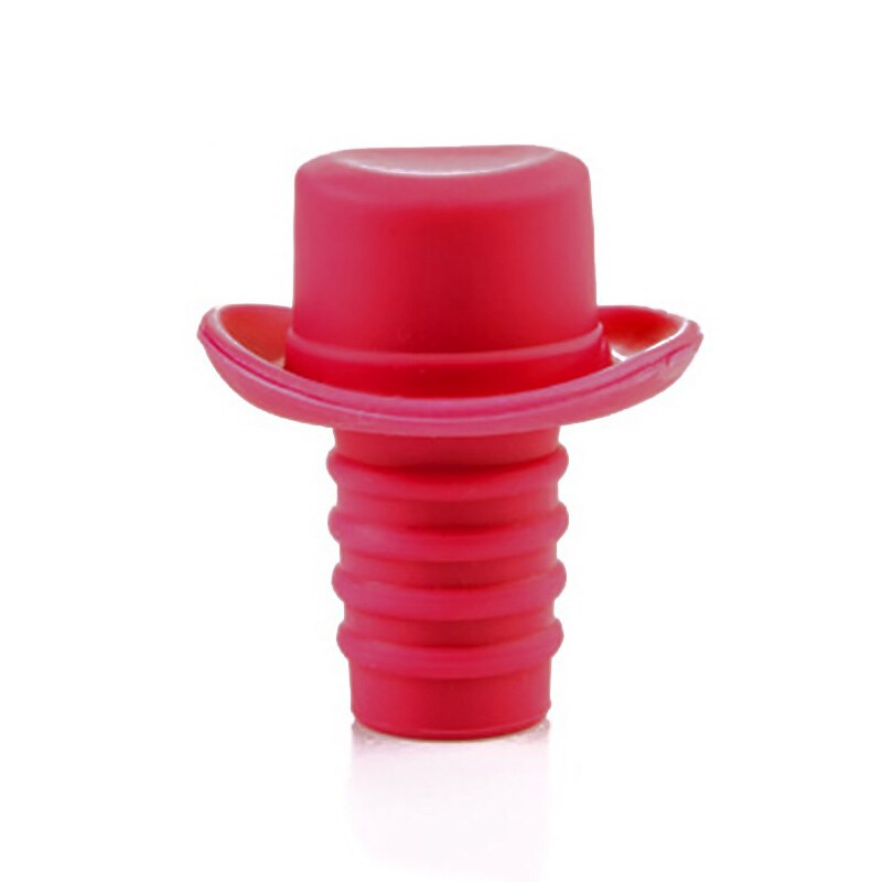 Bouchon de vin chapeau formel bière Soda bouchon de bouteille en liège couvercle drôle bouchon de bouteille Silicone cuisine barre fournitures barre outils: Bourgogne