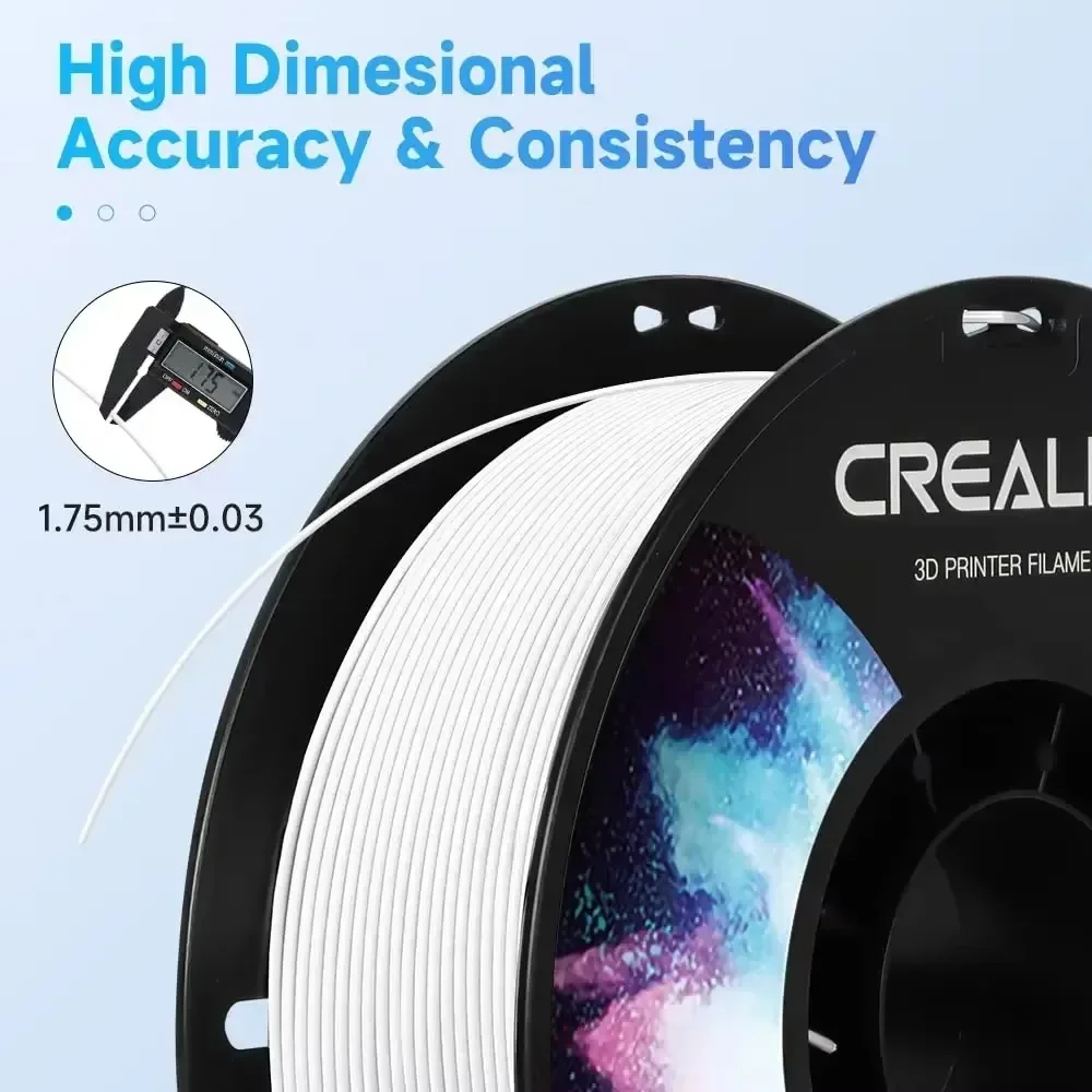 Creality cr-petg filament 1kg 1.75mm 3d printerfilament 3d printmaterialer kompatibel med alle creality fdm-printere