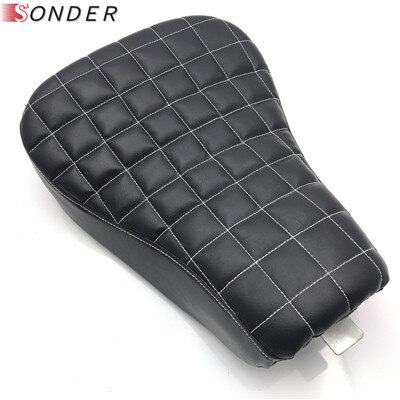 Cojín de cuero para asiento individual, para Harley Sportster Forty Eight XL XL1200 XL 883 72 48 2004: Front 3