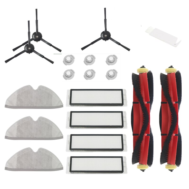 Hepa suodatin moppiliinat rievut harja xiaomi roborock  s5 max  s6 s6 pure  s6 maxv  s4 s5 s50 varaosaa: Dd