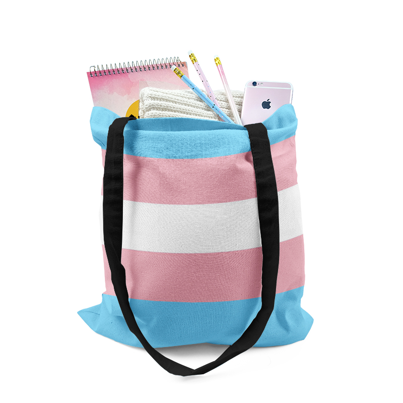 3D Druck Bunte Streifen Frauen Schulter Tasche Harajuku Einfache wiederverwendbar Reisetasche Für unisex