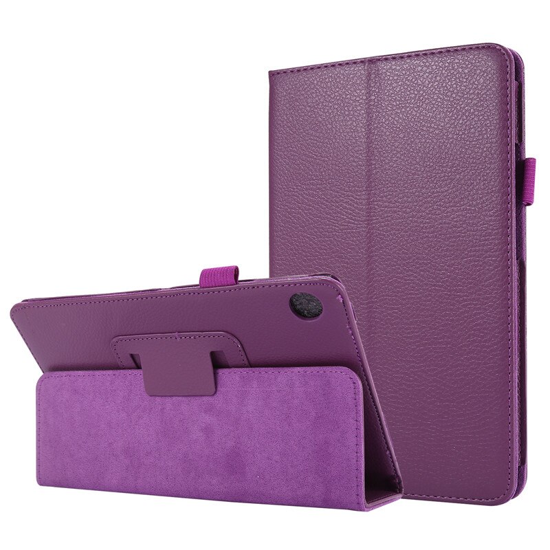 Case Voor Tablet Huawei Matepad Mate Pad T8 T 8 KOB2-L09 Kobe2-L03 Case Voor Huawei Matepad T 8 Tablet cover Etui 8.0 Inch: Purple