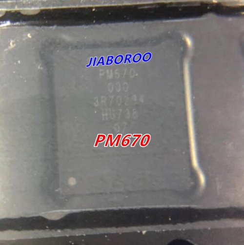 2 piezas PM670 power ic