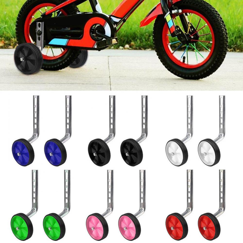 Training Wheel Bike Auxiliary Wheel Universal Training Wheels Bicycle Balance Auxiliary Wheel 2Pcs 12-20 Inch Children Kids Bicy