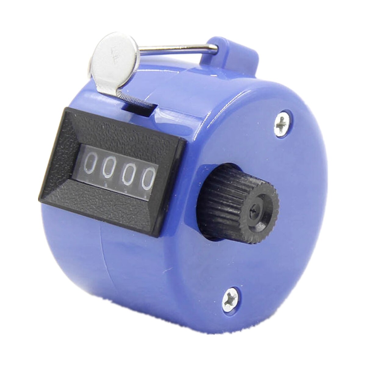 Contador Digital Manual de mano 4 contador de números de Palma surtido 8 colores contador número cuenta: Azul