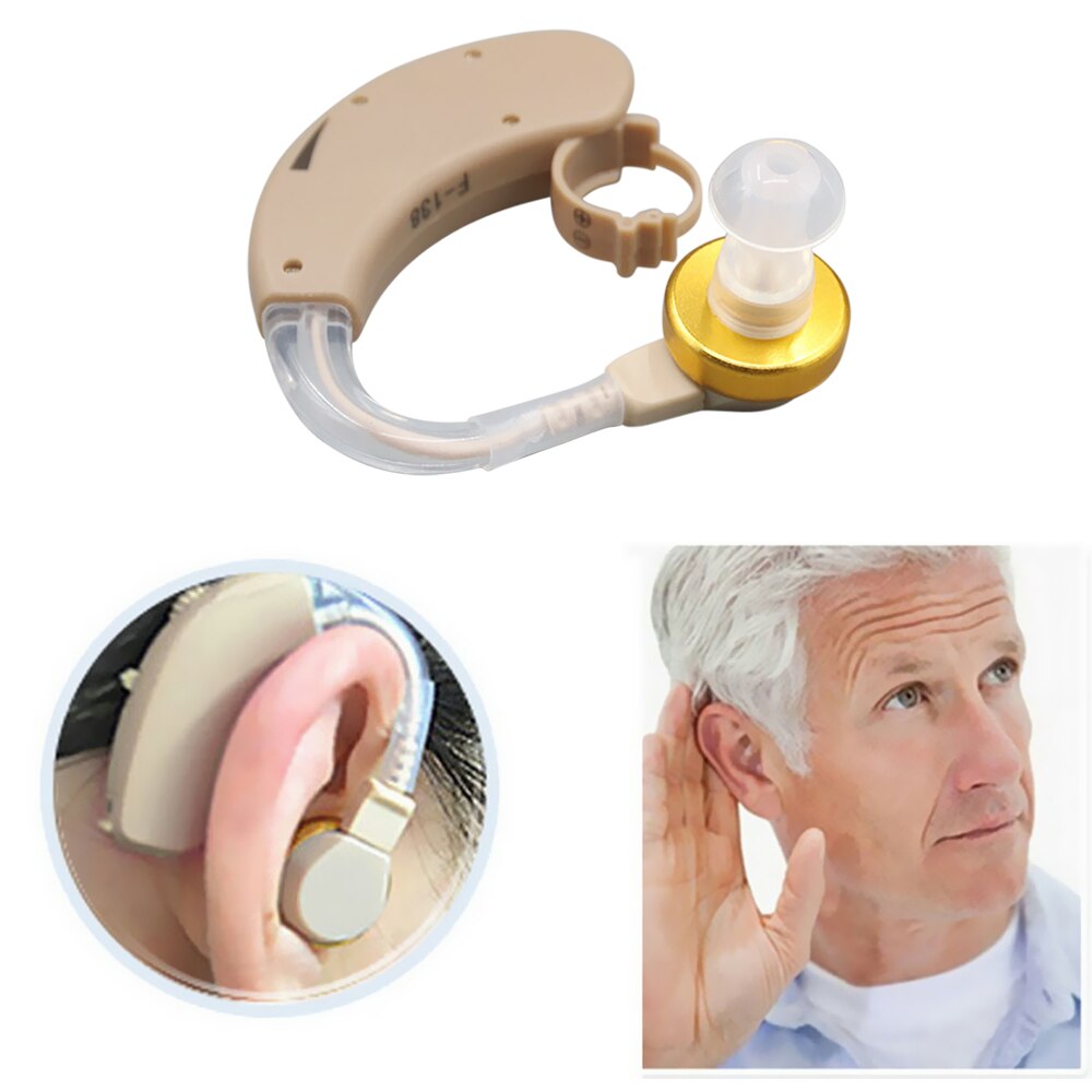 AXON Verstelbare In ear Gehoorapparaat 3 Size Oordopjes Audiphone Kit Luisteren Hulp Gehoorapparaat Geluidsversterkers Ear Care Tool